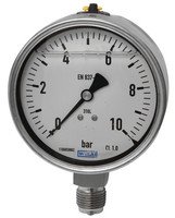 Glyzerinmanometer, CrNi-Stahl-Ausführung - 233.50